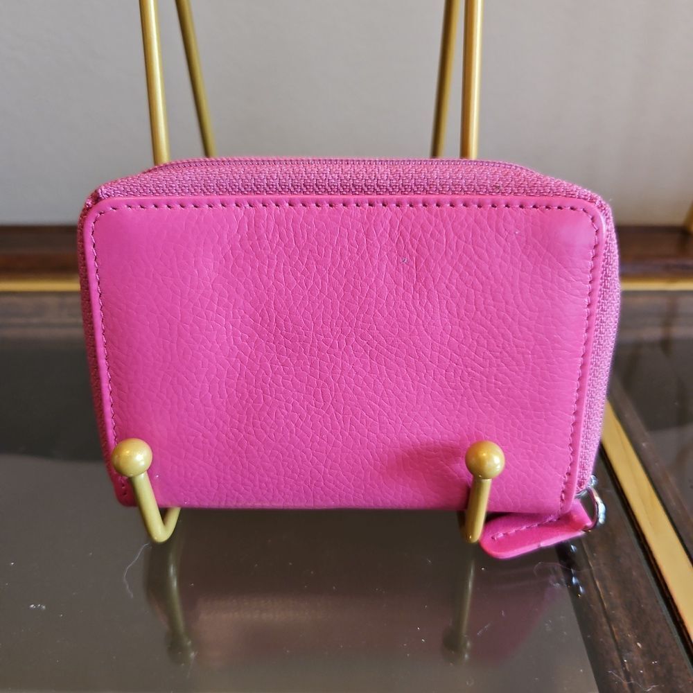 (NO BRAND) Vintage DOUBLE zipper 10 card and ID holder